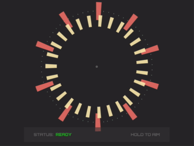 Sci-Fi Target animation circles code javascript minimalistic motion motion design sci fi sci fi svg ux