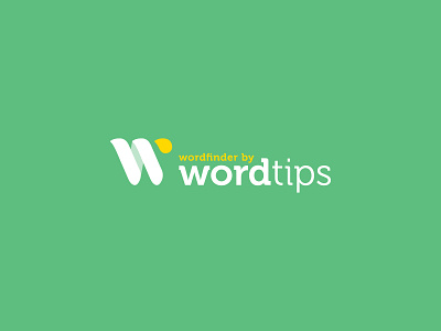 Wordfinder by Wordtips brandguides brandidentity branding creative logo for your brand game solver logo design solve anagrams wordfinder wordtips