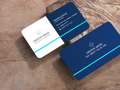 Business card template and mockup. business card design design graphic design illustrator mockup photoshop vector