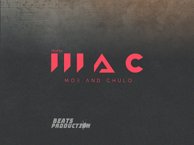 Prod By M.A.C. beats production logo design beats dribbble music