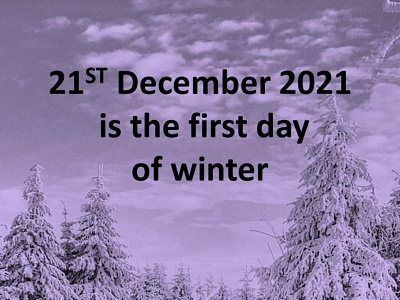 First Day of Winter USA Canda 2021 Date Time