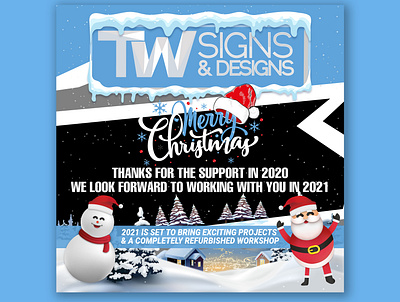 Christmas Banner banner branding christmas design flyer graphic design icon promotional typography ui ux vector