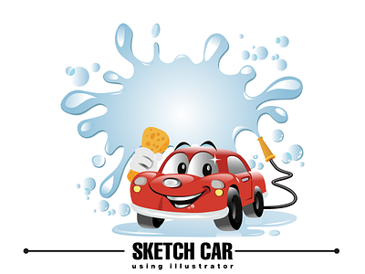 Sketch Car aketch branding design graphic design icon illustration logo typography ui ux vector vector redraw
