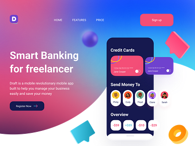Landing Page- Head section