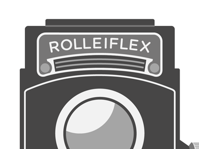 Rollei WIP camera illustration lens rollei rolleiflex tlr