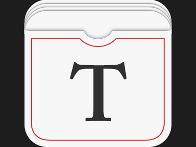 iOS Icon app icon ios project type typography