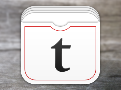 iOS Icon ver3 app icon ios project type typography