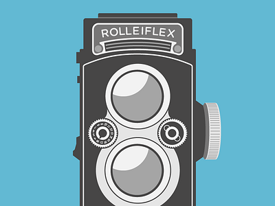 Rollei Final camera illustration lens reflex rollei rolleiflex tlr twin
