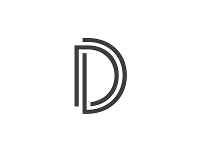 Proj D Logomark v2 art d deco landmark logo logomark mark sans serif
