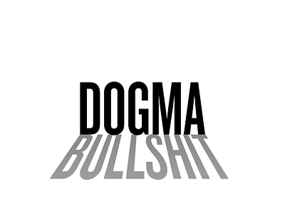 Dogma shadow text