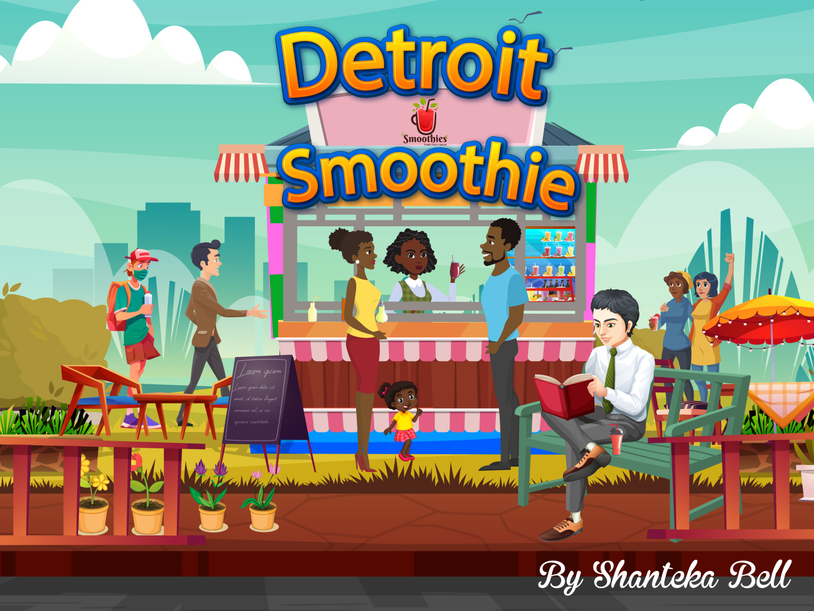 Detroit & smoothie by endless_exp on Dribbble