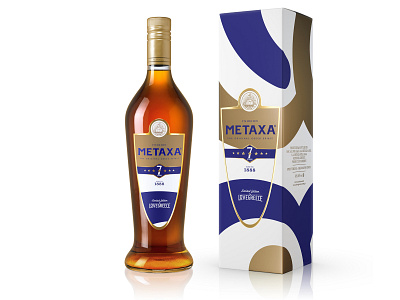Metaxa By Lovegreece alcohol bottle branding design graphic design illustration logo packaging vector