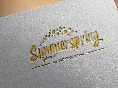 Logo typography summerspring art brand branding creative design graphic design graphic designer illustration logo logo brand logo concept logo design logo designer logo idea logo inspiration logo letter logo type typography vector