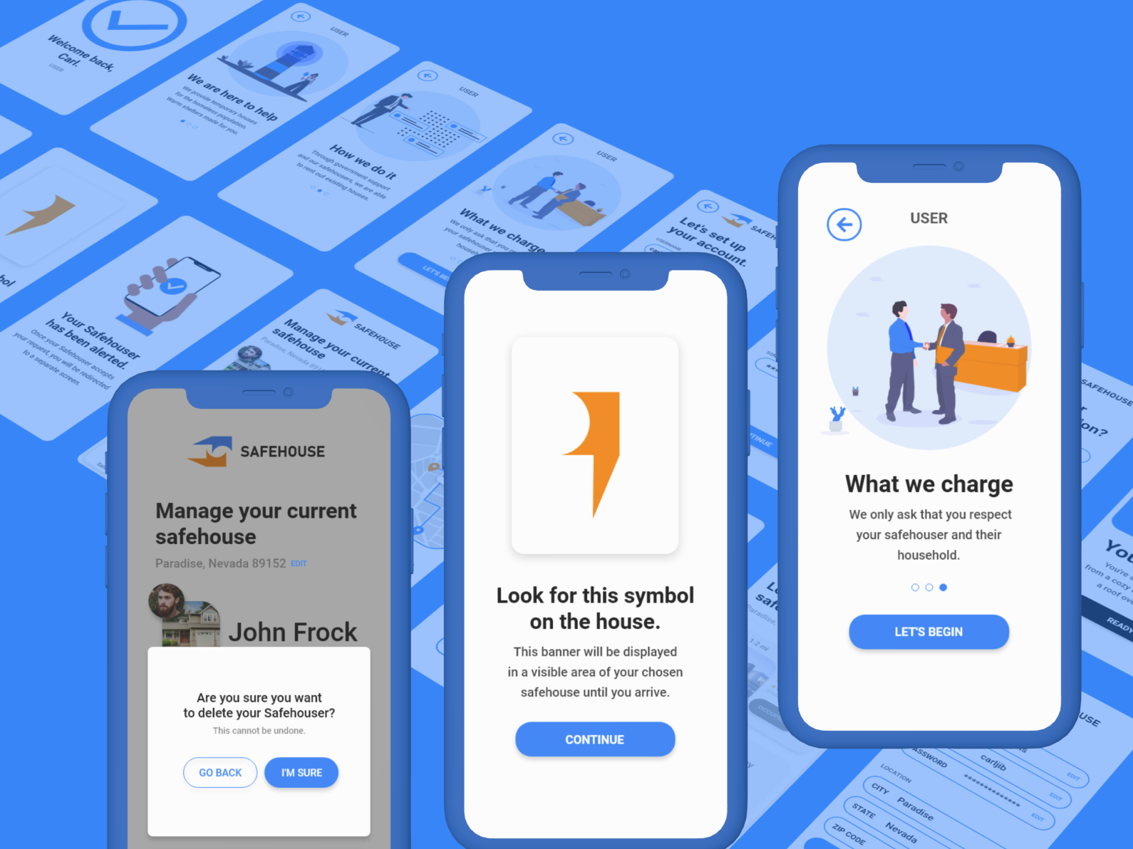 Safehouse Mobile App by Justin on Dribbble