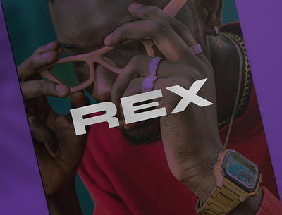 REX Eyewear - Step out in style branding design illustration typography