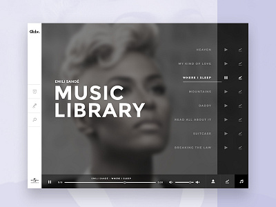 Spotify - Now playing by Abdul Rehman on Dribbble