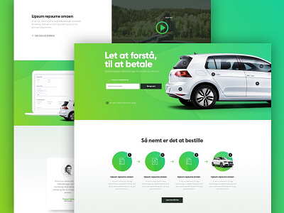 Frontepage design in the making