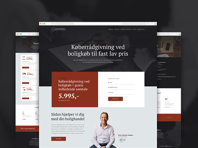 Website for Copenhagen lawyers clean design lawyer responsive ui web web design webdesign website wordpress
