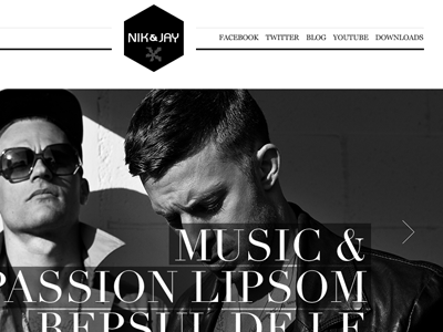 Nikandjay.com fashion music nik and jay