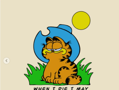 Garfield T-Shirt cat cats garfield garfield and friends garfield cat garfield masken garfield merch garfield the cat jim davis neon genesis t shirt