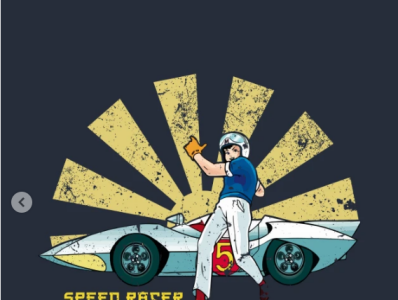 Speed Racer T-Shirt 60s 70s car cartoon chim chim classic formula 1 nascar pops sparky speed speed racer speed racer masken t shirt trixie