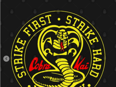 Cobra Kai T-Shirt 80s cobra cobra kai cobra kai masken cobra kai merch daniel san dojo karate karate kid martial arts miyagi sweep the leg t shirt wax on wax off