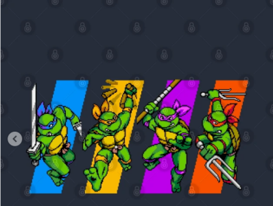 Ninja Turtles T-Shirt 8 bit 90s arcade donatello gaming ninja ninja turtles pixel rbrow teenage mutant ninja turtes turtle power turtles turtles in a half shell video game video games