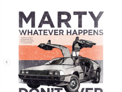 Marty Whatever Happens T-Shirt