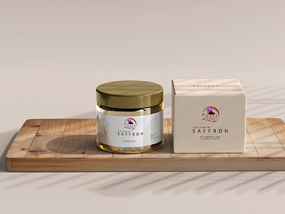 Packaging Design For Kashmiri Saffron