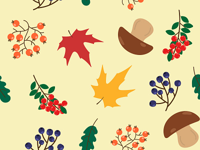 AUTUMN PATTERN foliage