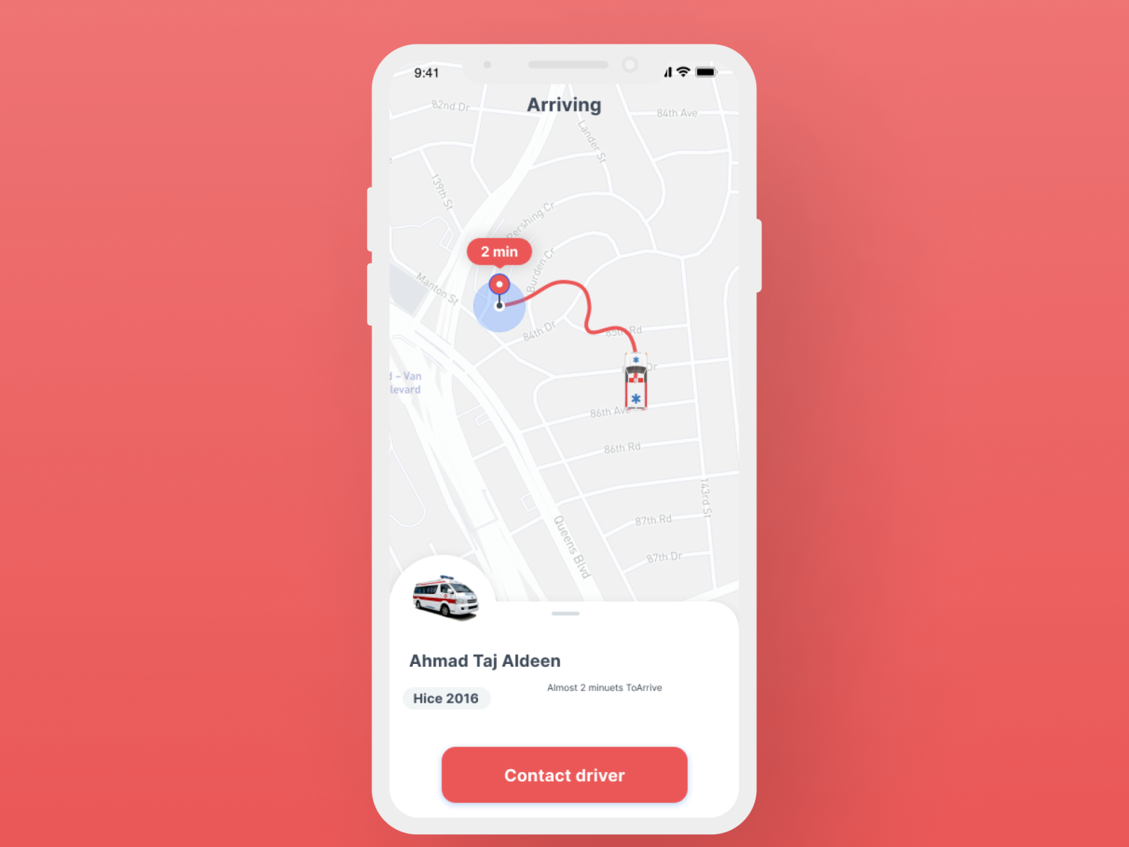 Daily ui 020 location tracker by Ahmed TajAldeen on Dribbble
