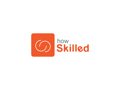 Skill Logo brand logo branding design education educational logo graphic design illustration logo online school