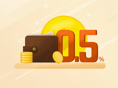 #Banner01# coin finance gold icon illustration money rates wallet