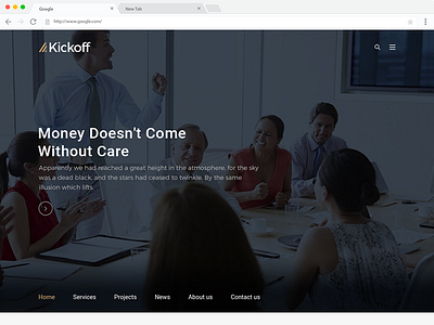 Kickoff - Startup Template bootstrap kickoff small business startup template theme themeforest ui ux wordpress wp