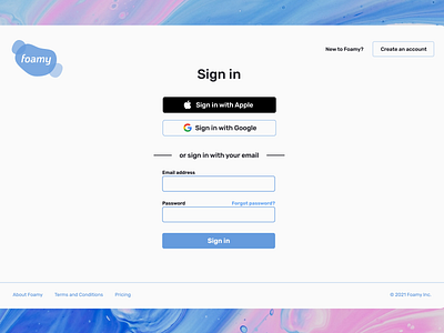Daily UI - Sign up form challenge color daily ui dailyui design flat form graphic design interface login login page sign in signup ui website