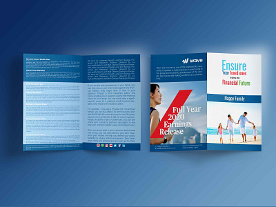 Insurance Bifold Brochure Design