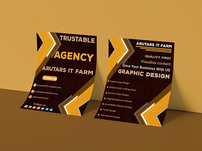 IT Farm Flyer Design design flyer flyerdesign flyerdesigners flyers graphicdesign graphicdesigners illustration itfarmflyer