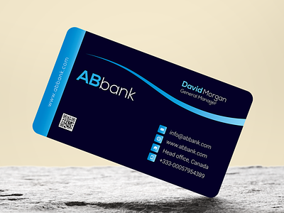 Bank Business Card Design businesscard businesscarddesign design graphicdesign graphicdesigners illustration illustrator photoshop ritaakteerrita visitingcard visitingcarddesign