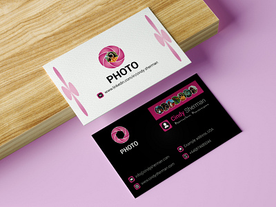 Photography Business Card Design