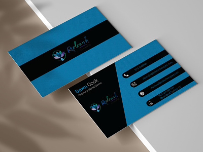 Nursing Business Card Design branding design graphicdesign graphicdesigners illustration photoshop ritaakterrita visitingcard visitingcarddesign