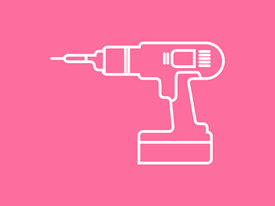 LineDrill ai drill icon line