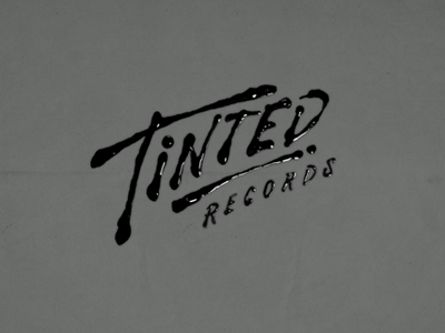 Tinted Records edm logo music record company tinted records