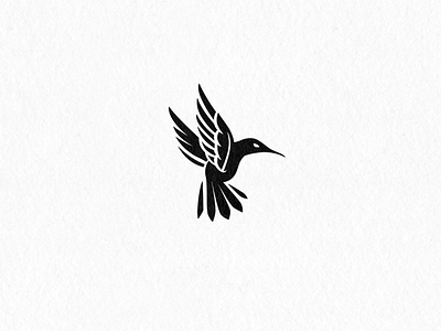 Hummingbird Logo bird flight humming logo