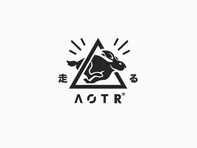 AOTR Tri-Logo bunny japanese lock logo rabbit skate streetwear surf triangle up