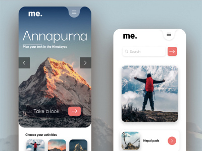 Annapurna UI/UX mobile