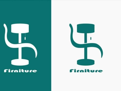 Furniture logo app branding design illustration logo typography ui ux vector