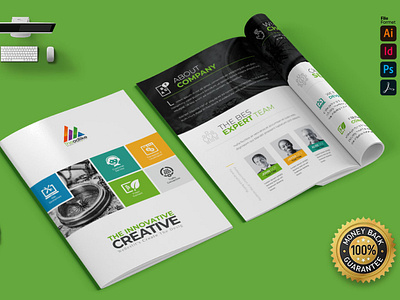 Brochure Design app branding design illustration logo typography vector