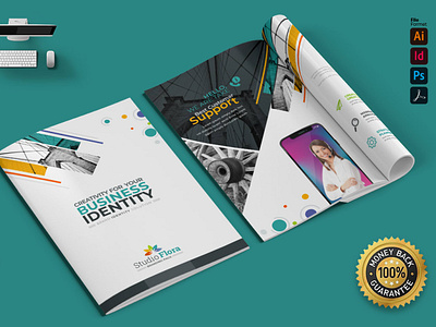 Brochure Design branding design illustration logo typography ux vector