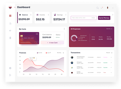 Payment Tracker dashboard money payment ux