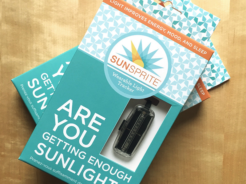Sunsprite Package Design sunsprite technology wearable package design